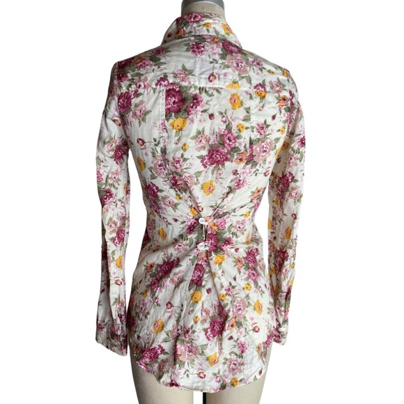 Floral button down shirt XS - Picture 2 of 5